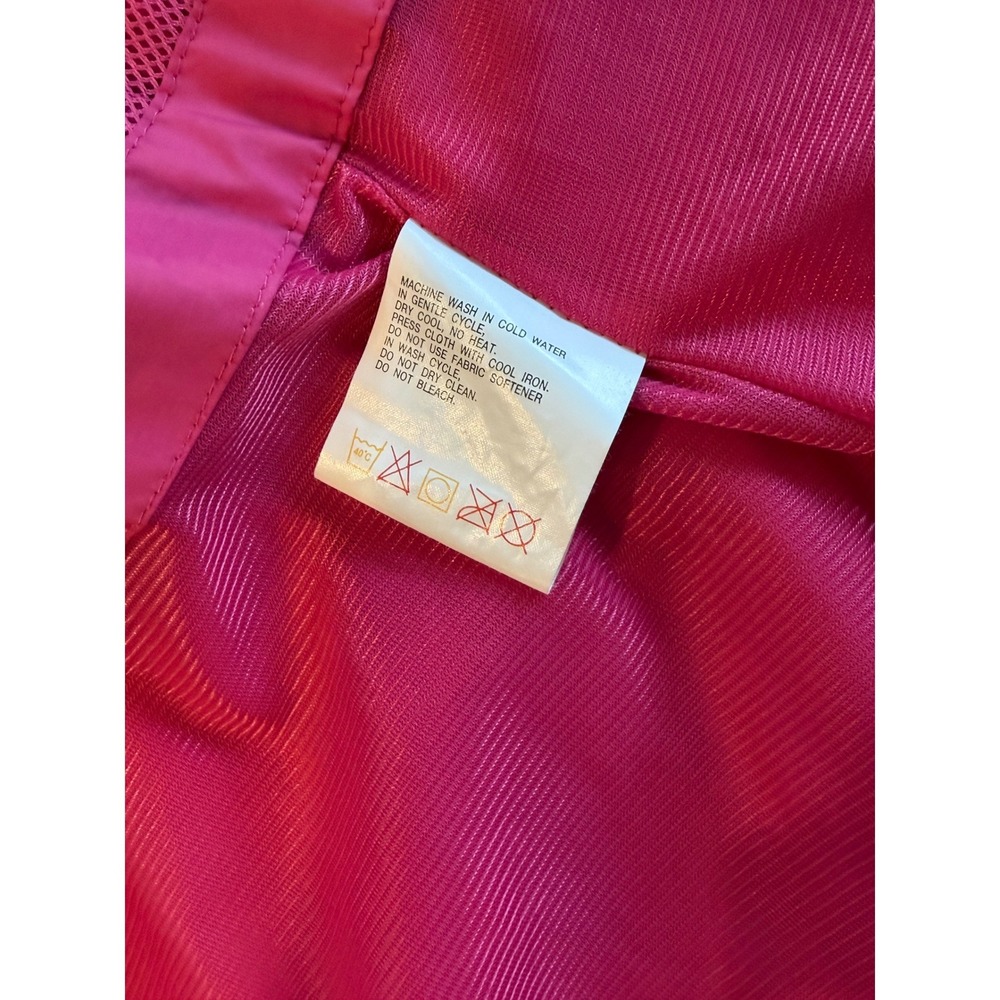 Sunice Storm Womens Pink Full Zip Golf Jacket Mesh Lined Mock Neck Size M - Picture 9 of 9
